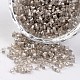 8/0 Two Cut Silver Lined Round Hole Glass Seed Beads(SEED-I006-21)-1
