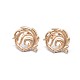 Alloy Stud Earring Findings(PALLOY-F255-28MCG)-1