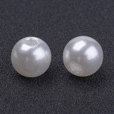 Acrylic Pearl Round Beads For DIY Jewelry and Bracelets(X-PACR-8D-1)-2