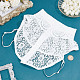 2Pcs 2 Style Polyester Detachable Lace Lady's Collars(DIY-DC0002-35)-3