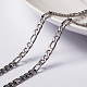 3.28 Feet 304 Stainless Steel Figaro Chains(X-CHS-H007-30P)-1