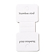 Folding Paper Display Card with Word Stainless Steel(CDIS-L009-02)-1
