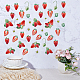 Pegatinas decorativas de frutas autoadhesivas de pvc(DIY-WH0304-806)-4