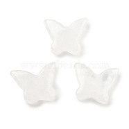 Natural Quartz Crystal Pendants, Rock Crystal Butterfly Charms, 19.5x15x5.5mm, Hole: 1mm(G-H007-07J)