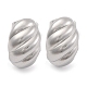 Non-Tarnish Oval 304 Stainless Steel Stud Earrings(EJEW-H013-13P)-1