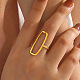 Adjustable 201 Stainless Steel Cuff Open Rings(FS-WG8FFFD-01)-1