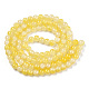 Crackle Baking Painted Imitation Jade Glass Beads Strands(DGLA-T003-6mm-03)-3