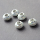 Electroplated Glass European Beads(GPDL-Q020-02)-1