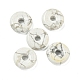 Natural Howlite Donut/Pi Disc Charms(G-G142-01G)-1