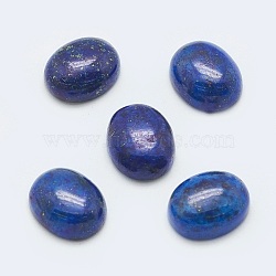 Natural Lapis Lazuli Cabochons, Oval, 10x8x4mm(X-G-G759-Z19)