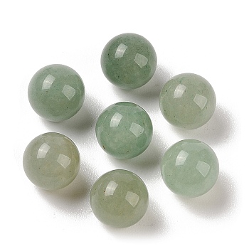 Natural Green Aventurine No Hole Sphere Beads, Round, 10mm