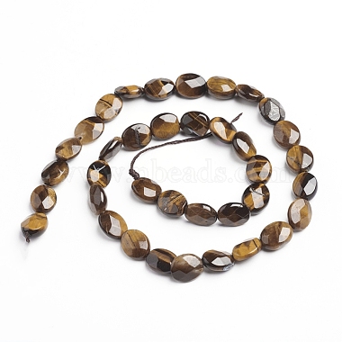 Natural Tiger Eye Beads Strands(G-E560-K01)-2