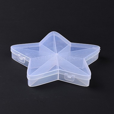 10 Gitter transparente Kunststoffbox(X-CON-B009-06)-3