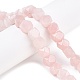 Natural Rose Quartz Beads Strands(G-T38-27)-1