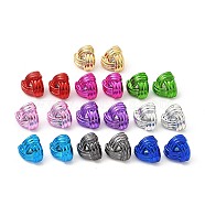 Triangle Acrylic Stud Earrings, with 316 Surgical Stainless Steel Pins, Mixed Color, 25x25mm(EJEW-P251-20)