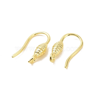 Rack Plating Brass Earring Hooks(KK-F839-028G)-2