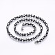 201 Stainless Steel Byzantine Chain Necklaces(NJEW-O102-18PB)-1