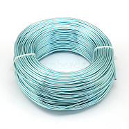 Aluminum Wire, Bendable Metal Craft Wire, Flexible Craft Wire, for Beading Jewelry Craft Making, Pale Turquoise, 22 Gauge, 0.6mm, 280m/250g(918.6 Feet/250g)(AW-S001-0.6mm-24)