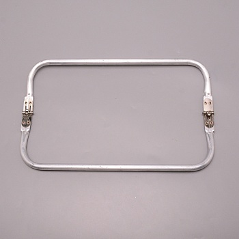 Aluminum Bag Handle, Bag Replacement Accessories, Silver, 9.5x25x2cm