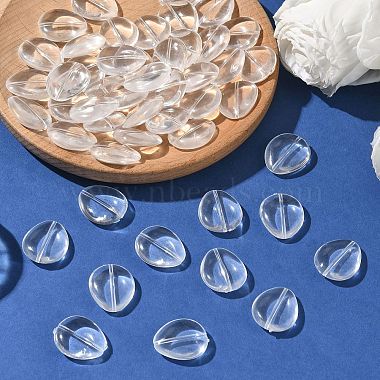 Teardrop Transparent Acrylic Beads(X-TACR-R122-A01)-5