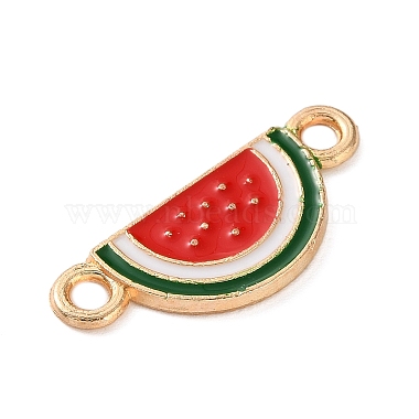Fruit Theme Alloy Enamel Connector Charms(AL-CBA95F4-01KCG-03)-2