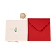 Square 3D Pop Up Paper Greeting Card(AJEW-P123-A03)-2