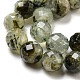 perles naturelles pr&eacute;hnite brins(X-G-G457-8mm-03F-01)-3