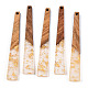 Translucent Resin & Walnut Wood Big Pendants(RESI-TAC0017-46-A01)-3
