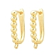 Brass Hoop Earring Findings(KK-CBA5558-04G)-1