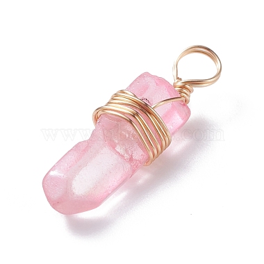 Natural Quartz Pendants(PALLOY-JF01270-01)-4