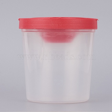 Red Plastic Painting Supplies