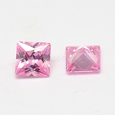 Mixed Grade A Square Shaped Cubic Zirconia Pointed Back Cabochons(X-ZIRC-M004-7x7mm)-3