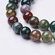 Natural Indian Agate Beads Strands(GSR002)-2