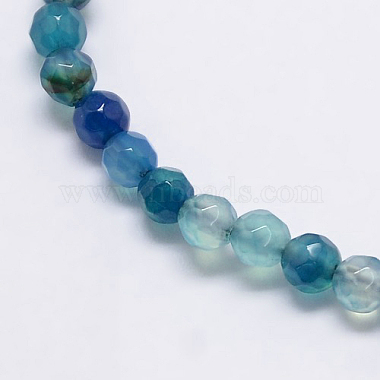 Natural Agate Round Beads Strand(G-L084-4mm-07)-2
