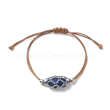 304 Stainless Steel Macrame Pouch Bracelet Making for Stone Holder(AJEW-JB01193)-3