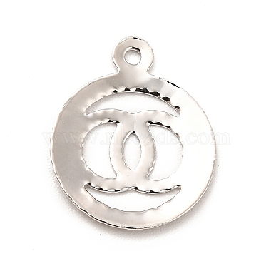 Pendentifs de placage en laiton(KK-E067-08P)-2