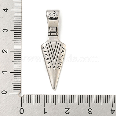 Viking 316 Surgical Stainless Steel Pendants(STAS-E212-33AS)-3