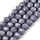 Opaque Solid Color Imitation Jade Glass Beads Strands(EGLA-A044-P6mm-D10)-1