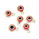 Handmade Evil Eye Lampwork Charms(KK-F764-13G-02)-2