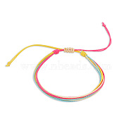 Colorful Wax Thread Bracelets(GN8006-12)