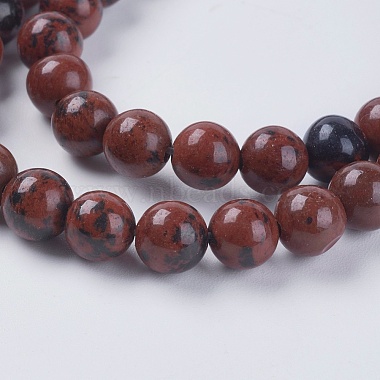 Un mélange naturel de pierres fines perles brins(G-G151-6mm-M1)-3