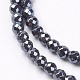 Non-magnetic Synthetic Hematite Beads Strands(G-S086-3mm)-3