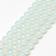 Baking Painted Glass Beads Strands(DGLA-Q023-6mm-DB1)-1