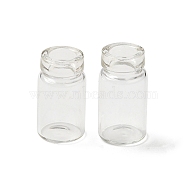 Glass Bottles, Bead Containers, Wishing Bottle, Clear, 1.75x1cm(AJEW-XCP0002-24)