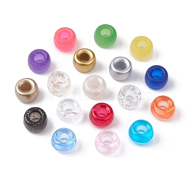 540pcs 18 perles en plastique de couleurs(KY-FS0001-13)-2