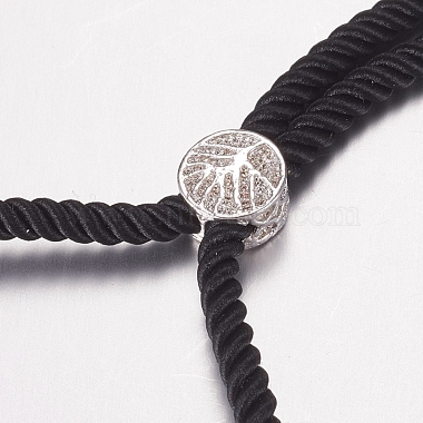 Création de bracelets à cordon torsadé en nylon(X-MAK-F019-04P)-3
