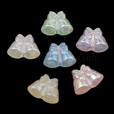 placage uv lumineux perles acryliques irisées arc-en-ciel(PACR-E002-06)-3