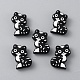 Cat Silicone Beads(SIL-WH0002-86E)-1