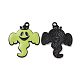 Halloween Theme Rack Plating Alloy Enamel Pendants(PALLOY-O109-44EB)-1