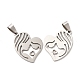 Mother's Day 201 Stainless Steel Pendants(STAS-K251-027P)-1
